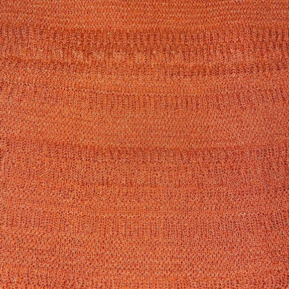 St. John Applique Collar Knit Panel Cotton Light Jacket Jean Sweater Insert - Picture 6 of 10